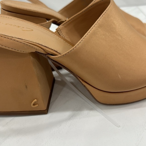 Circus by Sam Edelman Rosa Beige Miranda Platform Ankle Strap Sandal - Size 7.5 - Picture 8 of 16